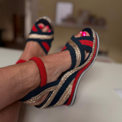 Plateau Sandalen